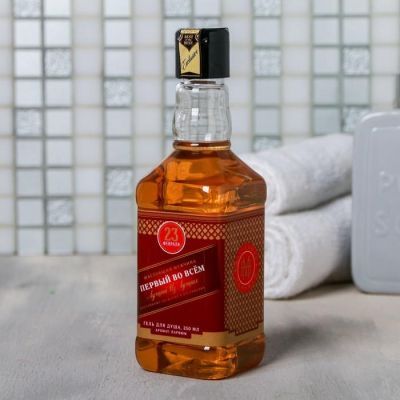 Гель для душа виски "Настоящий победитель" 250 мл аромат мужского парфюма