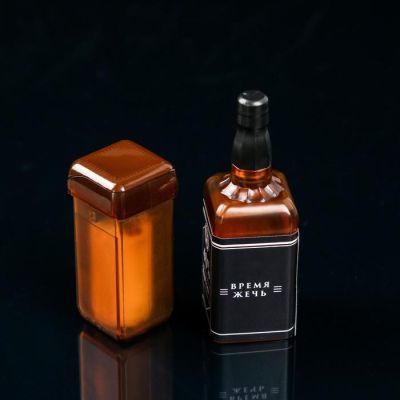 Подарочный набор "Крутой мужик",  фляжка 210 мл, зажигалка