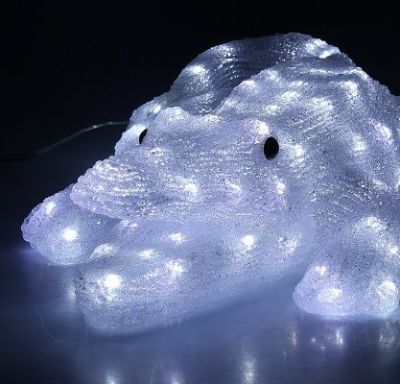 Фигура акрил. "Крокодил" (61х38 см.)