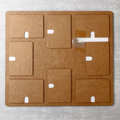 Фоторамка ХДФ "Best moments" на 8 фото 10x15 см