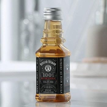 Гель для душа «Крутой мужик» 100 мл, древесный с пряными нотами