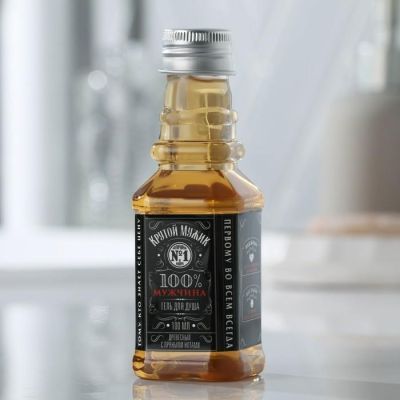 Гель для душа «Крутой мужик» 100 мл, древесный с пряными нотами