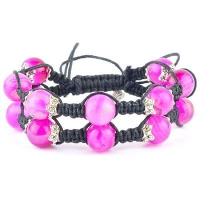 Браслет Агат "Шамбала-10-2" арт. бП1886