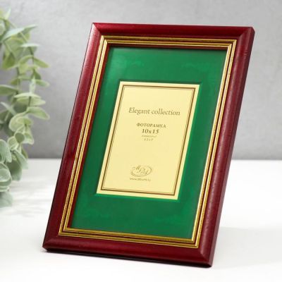 Фоторамка дерево Elegant 10х15 см вишня
