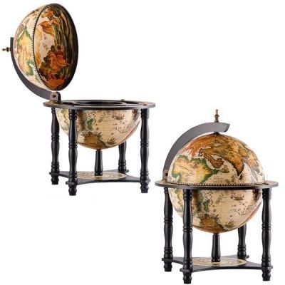 Глобус-бар универсальный №20, диаметр 33 см, высота 55 см