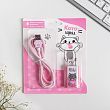 Набор кабель USB - micro USB и штекер «Котозаряд», 1 м
