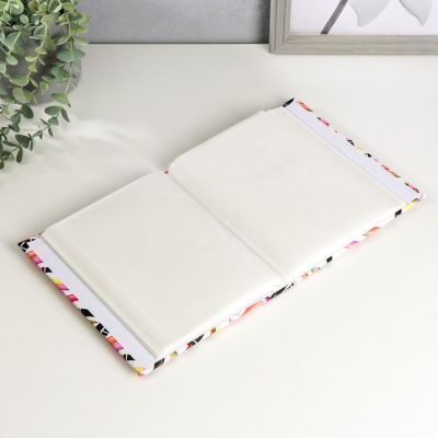 Фотоальбом на 200 фото 10х15 см "Цветные карандаши" МИКС 22,5х17,5х5 см