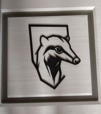 Декоративное настенное панно "Скунсик"