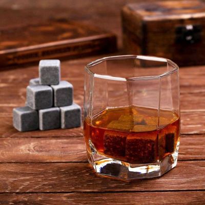 Камни для виски «Настоящий мужчина», в деревянной упаковке, 9 шт.