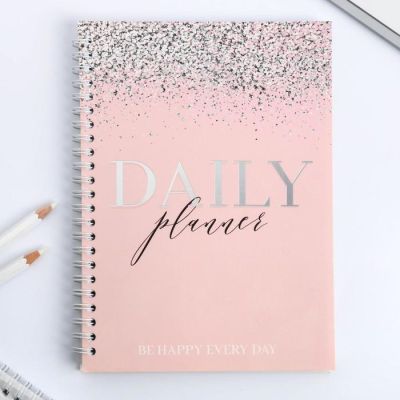 Набор ежедневник и внешний аккумулятор «Заряжен на счастье», 4500 mAh