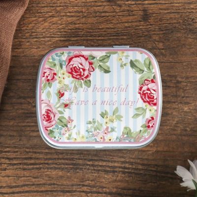 Шкатулка металл "Шебби-шик" МИКС 1,5х6х5 см