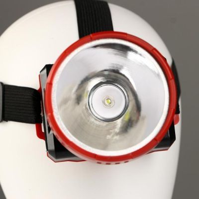 Фонарь налобный аккумуляторный "Мастер К." MHA-W1D1 (1W), 800 mАч, t работы 2 ч