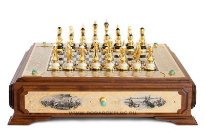 Шахматный ларец "Баталия" №39