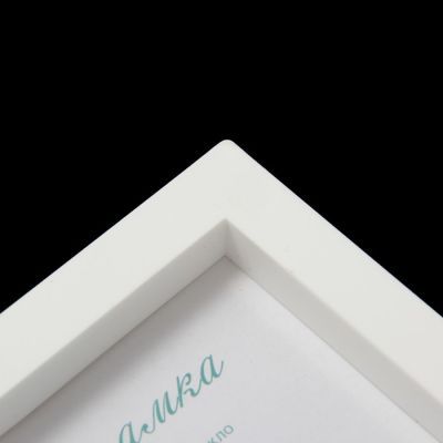 Фоторамка пластик L-3 10х15 см, белый, с небьющимся стеклом