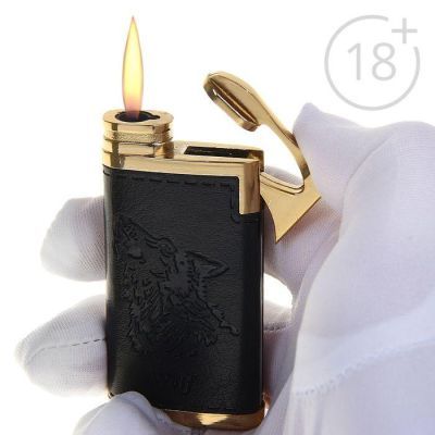 Зажигалка "Волк", пьезо, газ