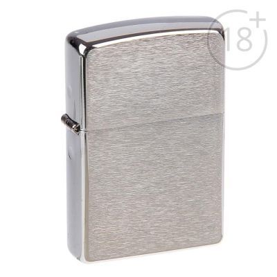 Зажигалка ZIPPO 200 Classic с покрытием Brushed Chrome
