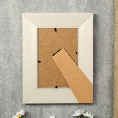 Фоторамка пластик 10х15 см "Марселье" светло-голубая 22,5х17,5х2 см