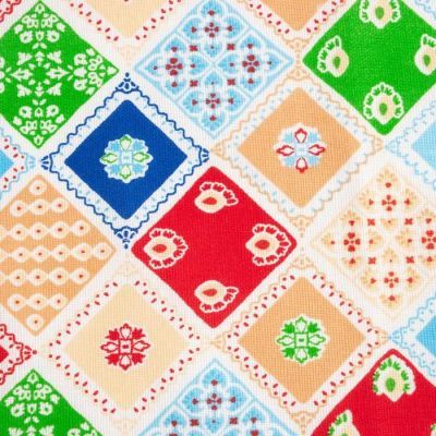 Фартук кухонный  Мари Санна Мозаика 7895-2, рогожка