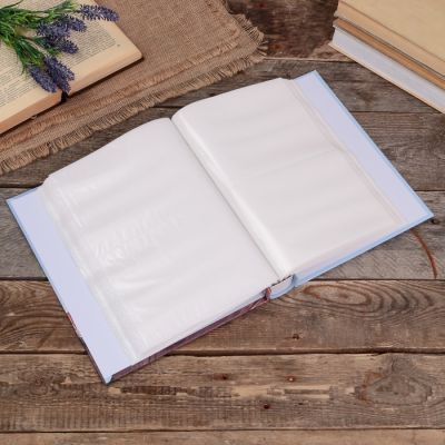 Фотоальбом на 200 фото 13х18 см "Улица и очки" в коробке МИКС 29,5х23,5х5,5 см