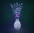 Светодиодная ваза (70х20 см. фиолетовый)