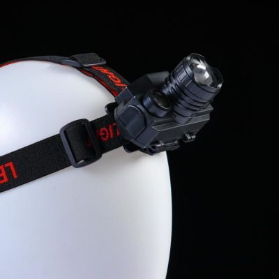 Фонарь налобный аккумуляторный "Мастер К", 5 х 8 см, 3 режима, от USB