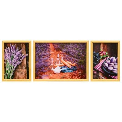 Набор постеров "Сиреневая нежность" (3 шт) (2-21х30, 1-42х30)