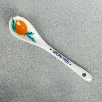 Кружка с ложкой «Самая заботливая бабушка», 350 мл