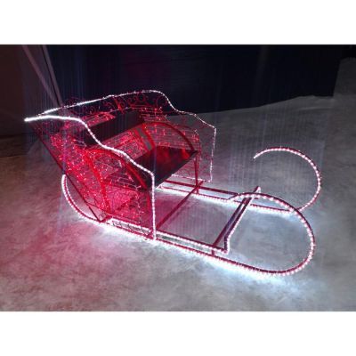 Светодиодная фигура «Сани», 200 × 95 × 95 см, 60 Вт, 220 В