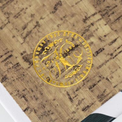 Сейф-книга дерево кожзам "Полупрозрачный мак" 17х11х5 см