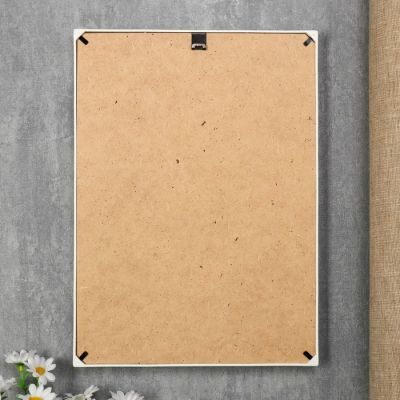 Фоторамка пластик L-2 21х30 см, белый, с небьющимся стеклом