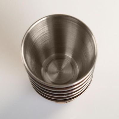 Набор стопок 6шт в бересте "Шишки"