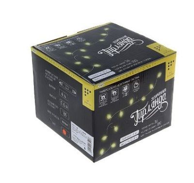 Гирлянда "Дождь" уличная (УМС, ш:2 м, В:3 м, нить силикон, белый)