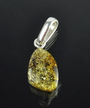 Кулон Янтарь "Золотой дождь" арт.ЯК-558