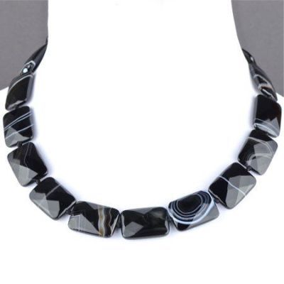 Бусы Агат "Изольда" арт.НАГ-12(18-25)-48-3