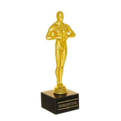 Фигура мужская «Победитель», оскар, 18 х 6,2 х 6,2 см
