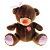 Мягкая игрушка музыкальная "Мишка с горящим сердцем" (h-20см)