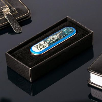 Зажигалка со спиралью накаливания "Smoking area", 8,5 х 2,5 х 1 см