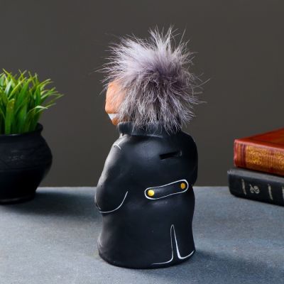 Копилка "Конь в пальто" 22см, черный