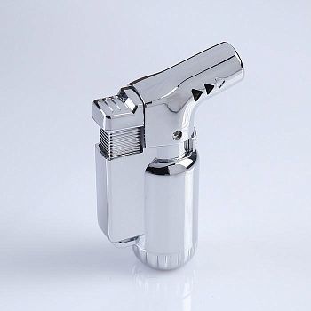 Зажигалка газовая "Горелка", пьезо, газ, 6.8х4.5 см, цвет микс