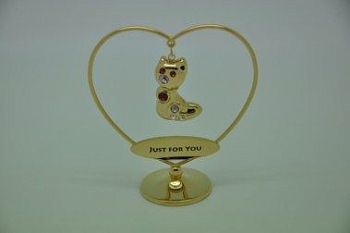 Композиция "Котенок в сердце" (арт. 433-180-GRE)