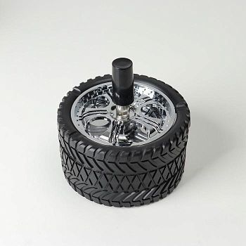 Пепельница бездымная "Покрышка", 9.5х10 см