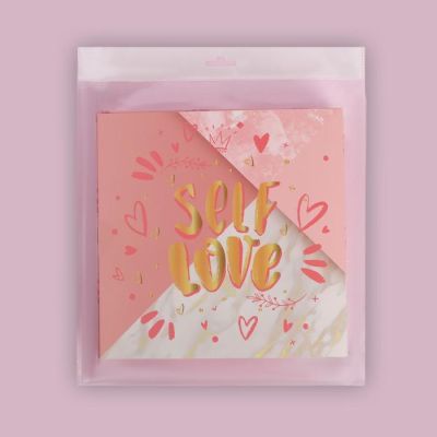 Подарочный набор «Текстура», 3 предмета: зеркало, массажная расчёска, ежедневник, рисунок МИКС