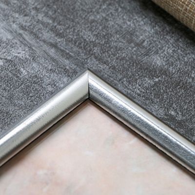 Фоторамка "Серебро металлик" пластик 30х40 см