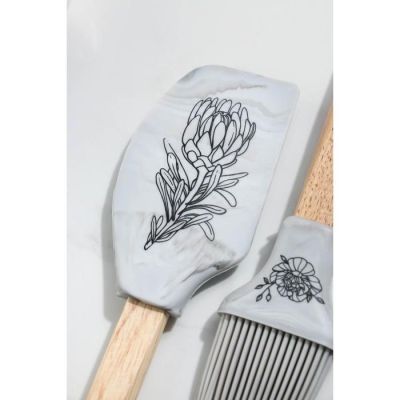 Набор лопаток из силикона  «Белая ночь»