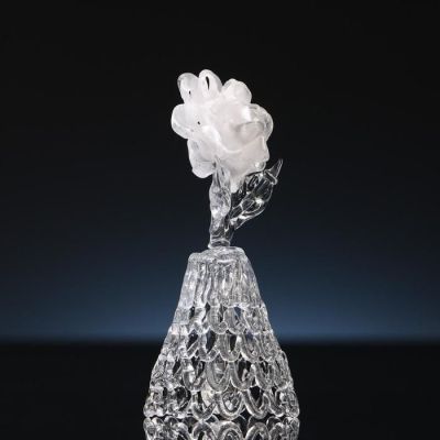 Колокольчик сувенирный «Хрустальный цветок», ручной работы