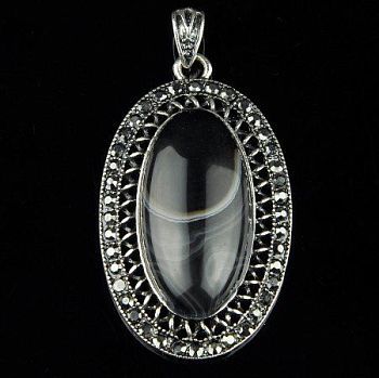 Подвеска Агат "Магдалена" арт. пНАГ-1156