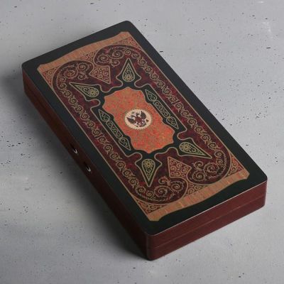 Нарды подарочные «Герб», 24 х 12 см