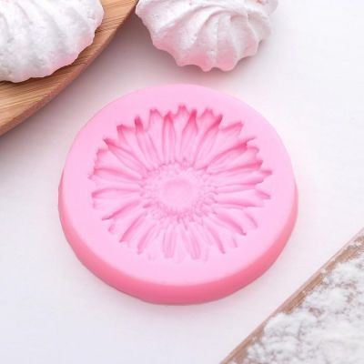 Молд силиконовый «Герберы», 6×6 см, цвет МИКС