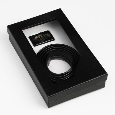 Подарочный набор "Лучший мужчина" ремень и зажигалка