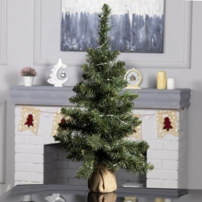 Гирлянда «Нить» 5 м роса, IP20, серебристая нить, 50 LED, управление с приложения, свечение RGB, USB